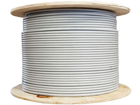 1583ENH.00500 kabel U/UTP, kat. 5E, 4-pár 24AWG, LSZH, Dca-s2,d2,a1, cívka 500m, barva šedá