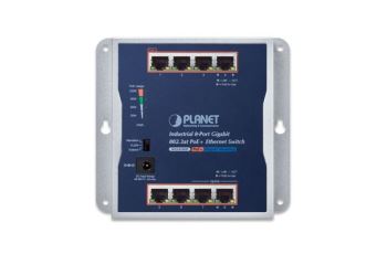 WGS-818HP Průmyslový nástěnný switch, L2, 8×GLAN, 8×PoE (1)