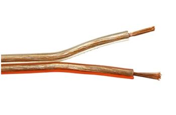 GOOBAY 11.92.3010 reproduktorový kabel, 2x0,75mm2, OFC měď, bal. 100m