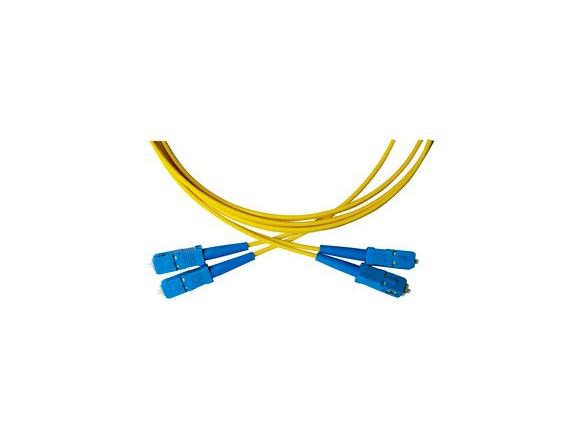 SC/P-SC/P-0,5-SDL optický propojovací kabel SC/PC-SC/PC duplex SM 9/125um 0,5m