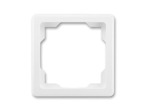 3901G-A00010 B1 rámeček jednonásobný, SWING, jasně bílá