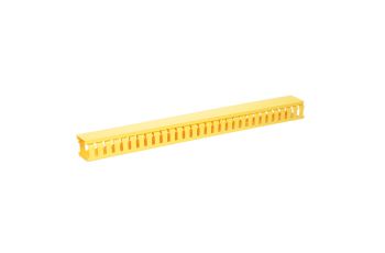 FRHD2KTYL Vyvazovací žlab s víkem, vertikální, FiberRunner 2"x2" (d. 1828mm, 51x51mm), žlutý (4)