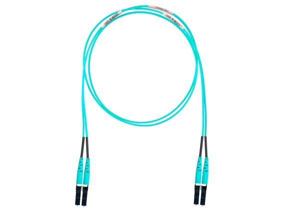NKFPX2ELLLSM003 Optický propojovací kabel NetKey OM3 LC-LC duplex MM 50/125um, 1,6mm, LSOH, 3m