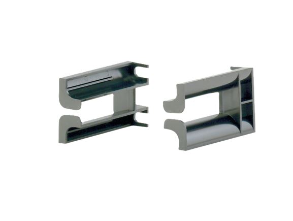 CMBRC1 Vyvazovací oko pro zachování poloměru ohybu, 77x44mm, 1U, černé, bal. 2 kusy