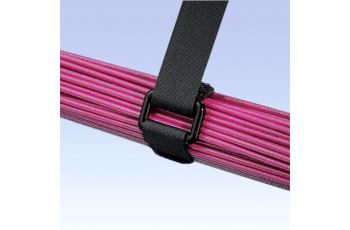 PANDUIT HLC3S-X0 suchý zip s přeskou pro svazkování kabelů, délka 30,5 cm, barva černá, bal.10ks