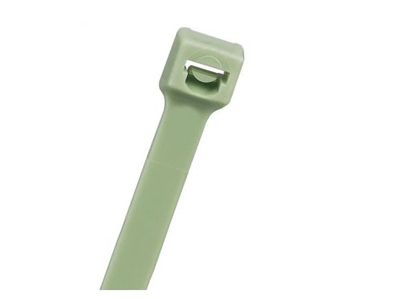 PLT1M-M109 vázací plastová páska, 2,5x99mm, polypropylene, barva zelená, bal.1000 kusů