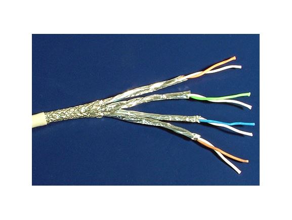 21.15.0890 Kabel S/FTP, kat.6, drát, AWG23, bal. 100m, plášť PVC
