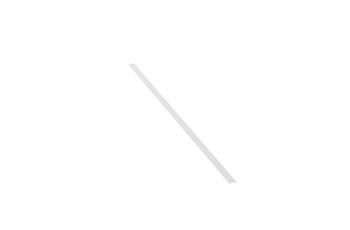 C1.5WH6 Víko kabelového žlabu šíře 44,5mm, délka 183mm, bílé (5)