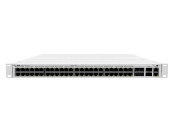 CRS354-48P-4S+2Q+RM Cloud Router Switch 2x QSFP+, 4x SFP+, 48x 1000Base-T , 1x10/100Mbps pro management