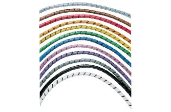 T75F-C0 Kabelová spirála, polyethylen, průměr 15,9mm - 127,0mm, 30,5m, černá (5)