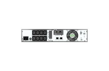U02N12V UPS SteadySine, 2kVA, 2U, 230V, 1f, LCD, VRLA, LAN (1)