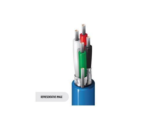 8723.00U305 Stíněný kabel, dva páry, PVC plášť, 22AWG, průmyslové provedení, bal. box 305m, barva šedá