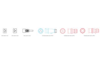 IP-SEI-336C36C9POM22 Monitorované PDU, 0U, 22kW, výstupy (36)C13 a (6)C19, zástrčka EN 60309 (3x32A), kabel 3m (4)