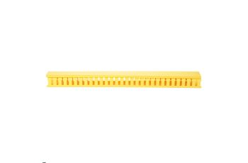 FRHD2KTYL Vyvazovací žlab s víkem, vertikální, FiberRunner 2"x2" (d. 1828mm, 51x51mm), žlutý (3)