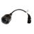 UTE_C14 Kabelová redukce IEC320 C14 na UTE CEE 7/5, délka kabelu 23cm, 230V/10A, černá UTE_C14 Kabelová redukce IEC320 C14 na UTE CEE 7/5, délka kabelu 23cm, 230V/10A, černá