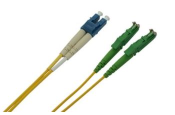 LSH/A-LC/P-3-S657A1DL-Y Optický propojovací kabel LSH/APC-LC/UPC duplex SM 657A1, 3m, žlutý LSH/A-LC/P-3-S657A1DL-Y Optický propojovací kabel LSH/APC-LC/UPC duplex SM 657A1, 3m, žlutý