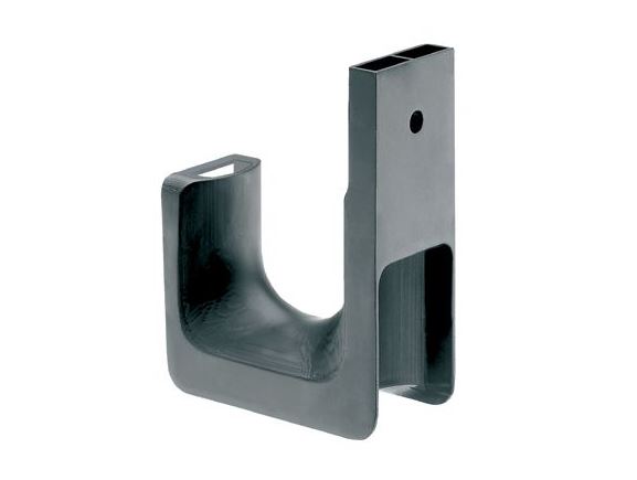 JP2W-L20 Držáky kabelů a svazků J-PRO, velikost 2", instalace na stěnu, černé, bal. 50 kusů
