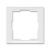 ABB 3901F-A00110 03 rámeček, jednonásobný, Time, bílá/bílá