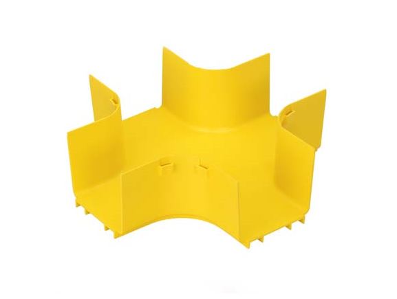 FRFWC6X4LYL Křížení systému FiberRunner 6"x4", žluté