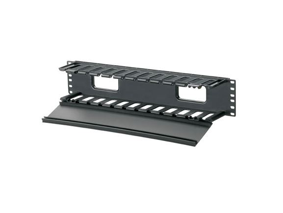 PANDUIT WMPF1E vázací panel, jednostranný, 2U, 19", černá