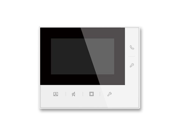 2TMA220051W0004 domovní videotelefon, 4,3" s 6 dotykovými tlačítky, Welcome Midi, bílý