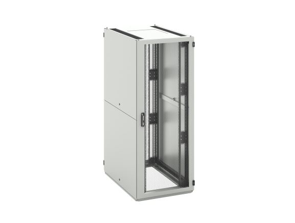 RF1-42-80/8A-B Serverový stojanový rozvaděč, 19", v. 42U (2005mm), h. 800mm, š. 800mm, PREMIUM, šedý