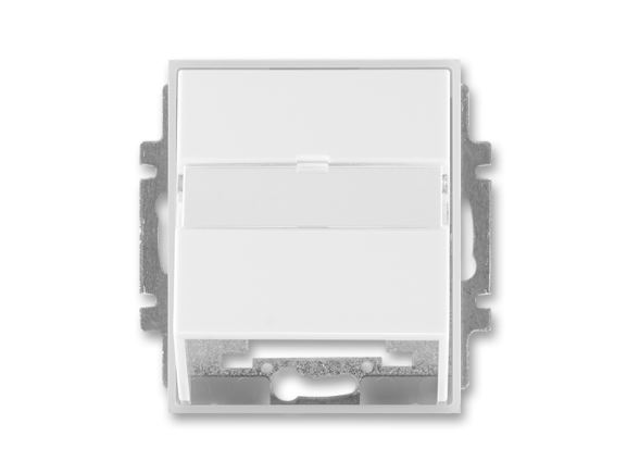 5014E-A00100 03 kryt zásuvky Time/Element pro nosné masky, bílá/bílá