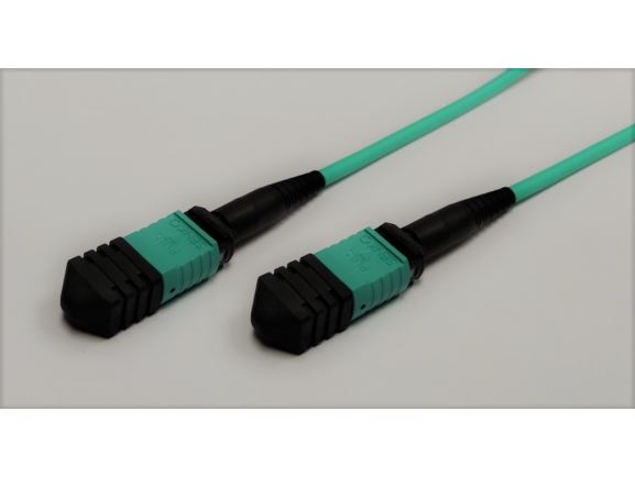 MPO(F)-MPO(F)-1-B-M54L trunk kabel MPO/UPC (F) - MPO/UPC(F), 12 vláken, OM4, polarita B, délka 1m