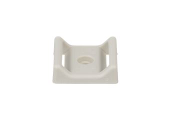 ABMT-S6-C69 Vnitřní kabelová příchytka M3, 28,5x28,5mm, ohni odolný Nylon 6.6, natural, bal. 100 kusů (4)