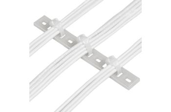 MTP3H-E6-C Kabelová příchytka, nylon 6.6, délka 129,3mm, šířka 16mm, bílá, bal. 100 kusů (2)
