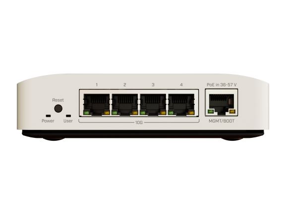 CRS304-4XG-IN Cloud router switch, 4×10GLAN, 1×GLAN, 1×PoE