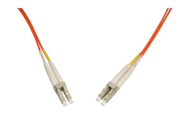 LEVITON HOPLC050020LC293 optický propojovací kabel LC-LC duplex MM 50/125um 2m