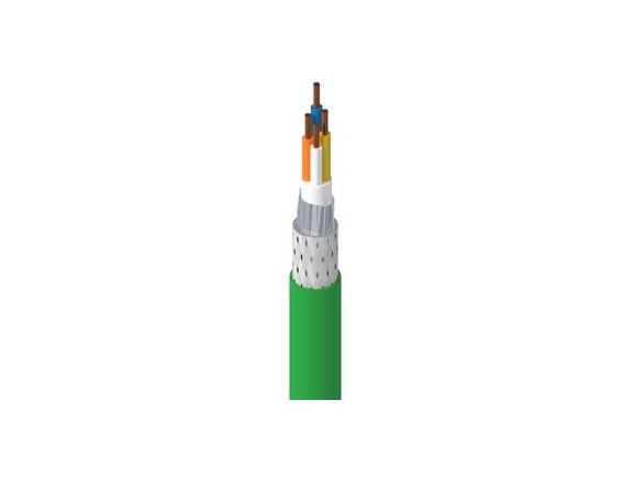 70006PU.01500 průmyslový kabel Profinet, cat.5E, SF/UTP,AWG22, drát, PUR plášť,cívka 500m, barva zelená