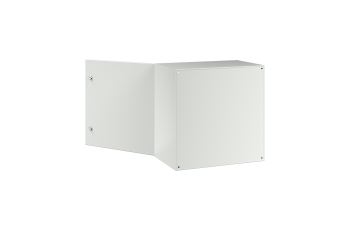 WME-O-030321-B Jednodveřový rozvaděč inTeg, v. 300mm, š. 300mm, h. 210mm, IP66, lakovaný nerez, šedý (2)