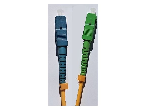 SC/A-SC/P-1-S657SL optický propojovací kabel SC/APC-SC/PC simplex SM G.657.A1, kabel 3mm, 1m