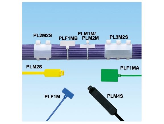 PLF1MA-C vázací plastová páska 130×2,5mm, Nylon 6.6, přírodní, bal. 100 kusů