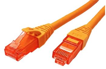 21.15.2573 Propojovací kabel RJ45/RJ45, U/UTP, 3m, kat. 6, LSOH, oranžový 21.15.2573 Propojovací kabel RJ45/RJ45, U/UTP, 3m, kat. 6, LSOH, oranžový