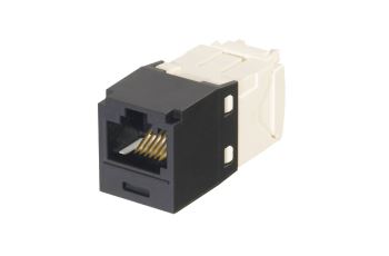 CJK688TGBL Klíčovaný modul MINI-COM TX PLUS UTP, RJ45, kat. 6, černý