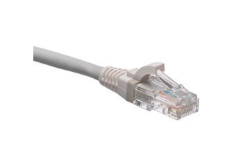 LEVITON GPCPCU010-888HB propojovací kabel, U/UTP, kat. 5E, 1m, LSZH, šedý