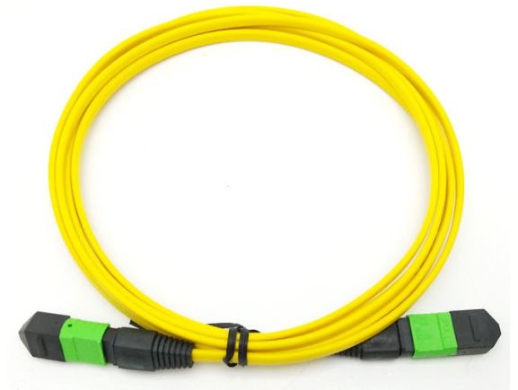 MPO/A(F)-MPO/A(F)-12-10-S657ZA trunk kabel MPO/APC Female - MPO/APC Female, 12x SM G657A1, kabel 4,5mm, polarita A, 10m