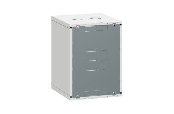 RQN-12-60/45-B Nástěnný rozvaděč, 19", v. 12U (640mm), h. 450mm, š. 572mm, šedý (1)