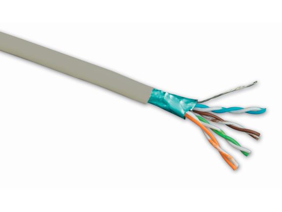 SOLARIX SXKD-5E-FTP-PVC kabel F/UTP, kat.5E, PVC Eca, šedý, box 305m