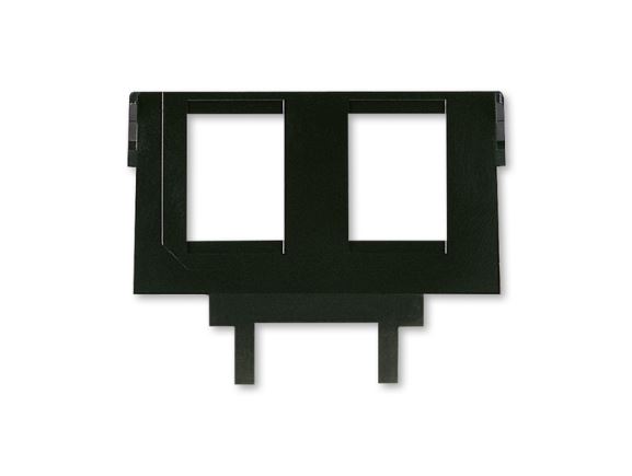 ABB 5014A-B1018 maska nosná pro 2 moduly keystone, černá