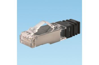 PANDUIT SPS6X88-C konektor RJ45 STP kat. 6A, pro drát nebo licnu, AWG 23-24, bal. 100 kusů