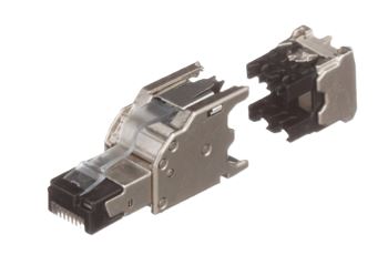 FPS6X88MTG-X Stíněný konektor RJ45, kat. 6A, drát nebo licna, AWG 22-26, balení 10ks FPS6X88MTG-X Stíněný konektor RJ45, kat. 6A, drát nebo licna, AWG 22-26, balení 10ks