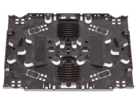 KFM-24 Kazeta na sváry, 170x116x8mm, bez držáků ochran a víčka, černá