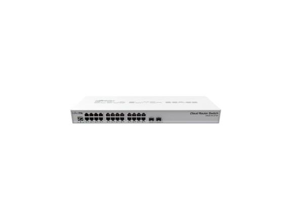 CRS326-24G-2S+RM Cloud Core Router Switch, 24x GLAN, 2x SFP+, L2, Dual boot